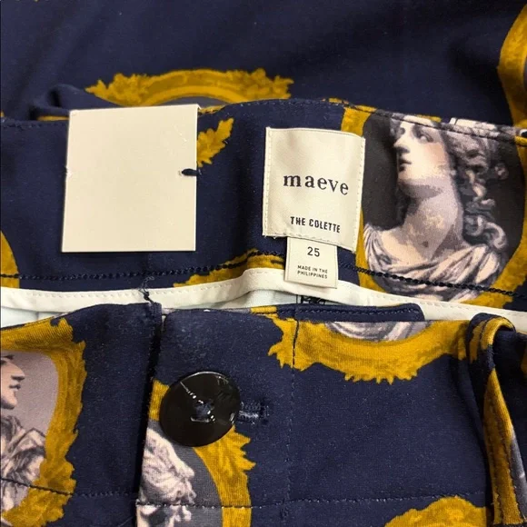 Anthropologie Collette Ponte Crop Wide-leg Pant by Maeve - brand new! - Picture 6 of 6